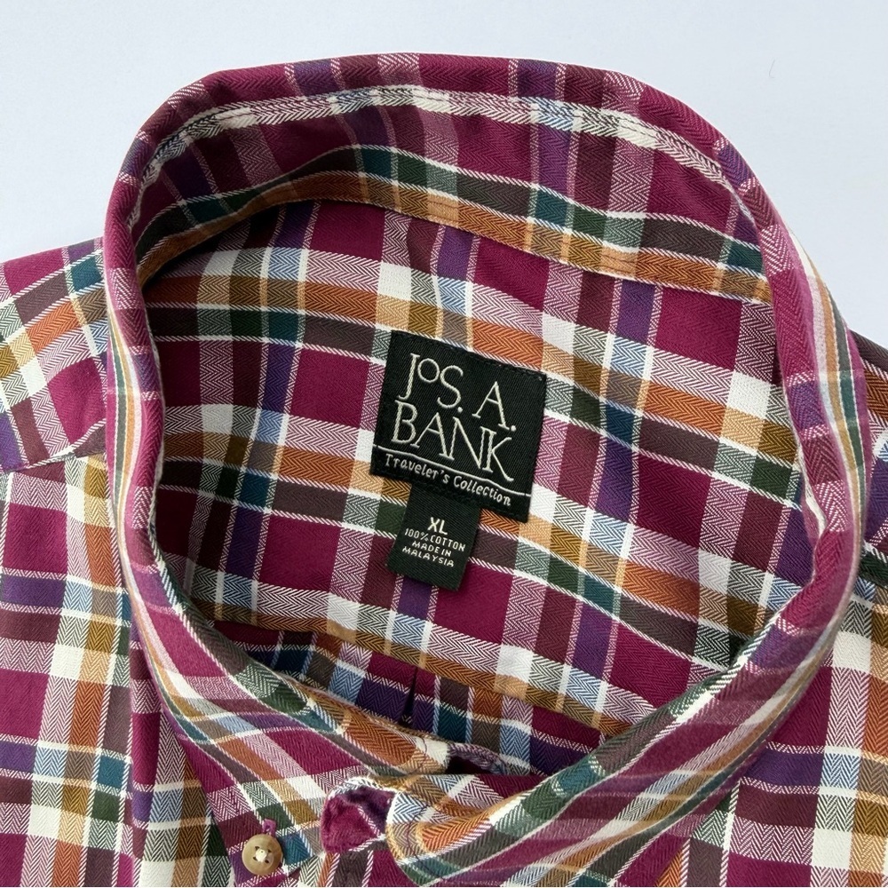 Men’s Jos. A. Bank Long Sleeve Shirt Size XL​​ - Picture 3 of 7